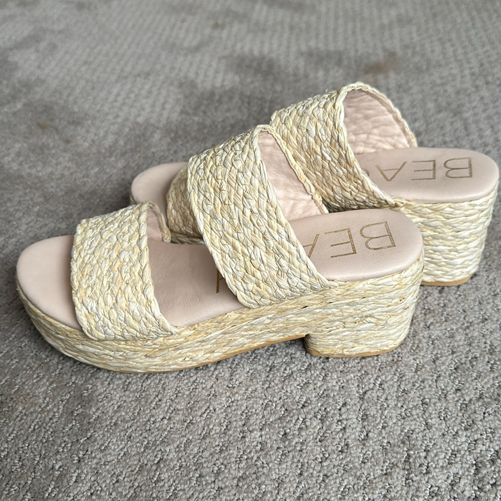 Beach by Matisse Ocean Ave Platform Sandal size 9